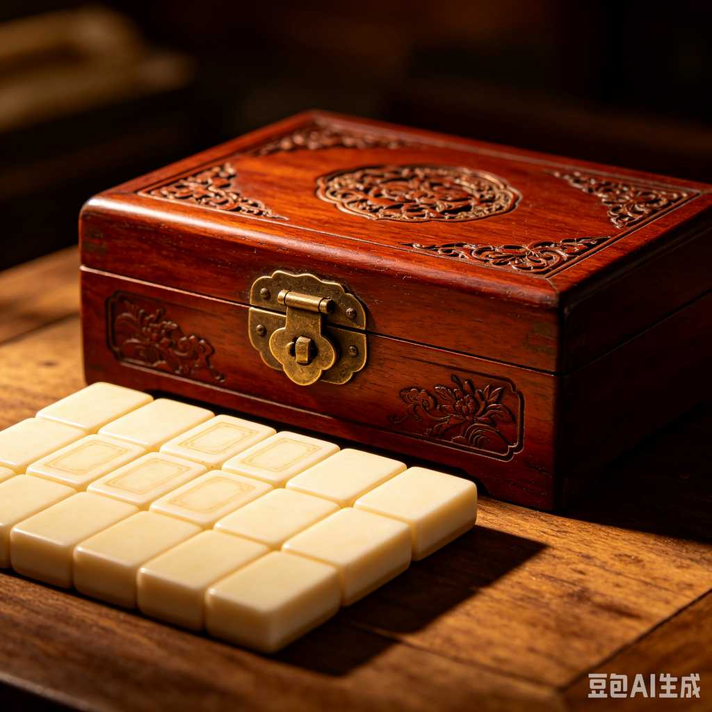 large print mahjong set