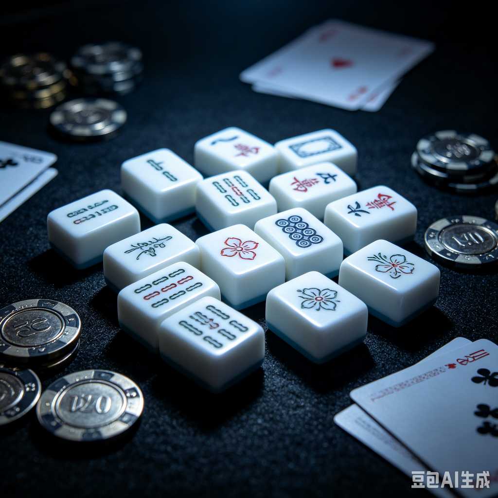 mini travel mahjong set lightweight
